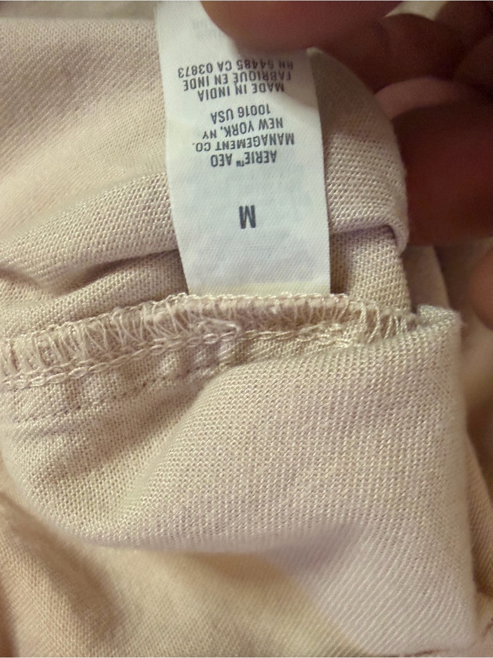 Aerie Soft Blush Oversized Button Front Shirt Cottagecore Prairie Style Medium - Picture 7 of 9